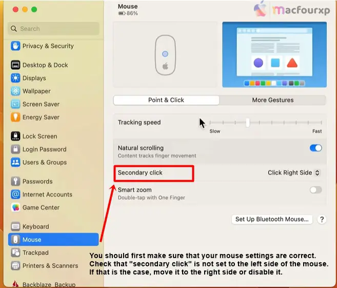 6 Ways to Fix Mac Mouse Left click Acting Like Right Click