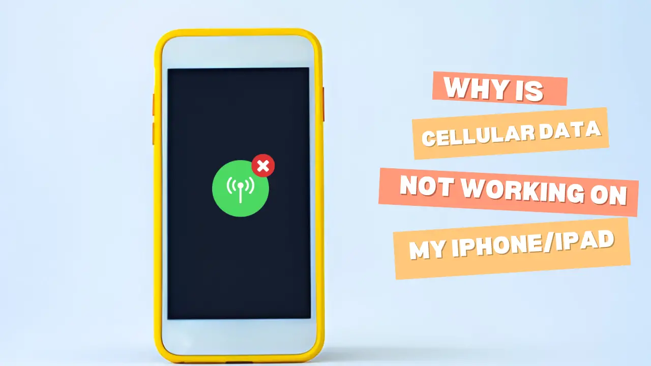 (7 Ways to Fix) Cellular Data not working on iPhone/iPad